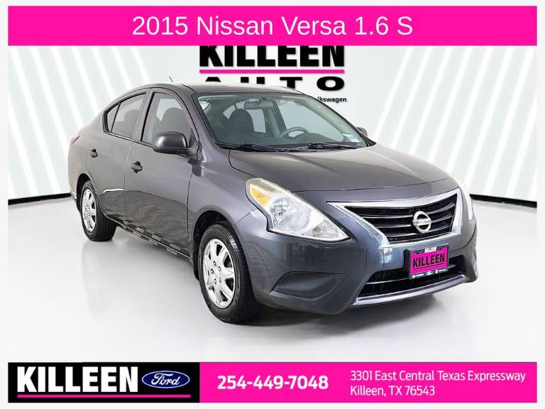 2015 Nissan Versa 1.6 S
