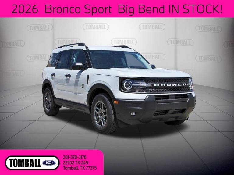 2026 Ford Bronco Sport BIG Bend