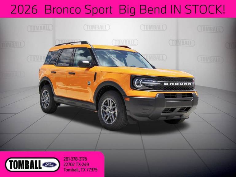 2026 Ford Bronco Sport BIG Bend