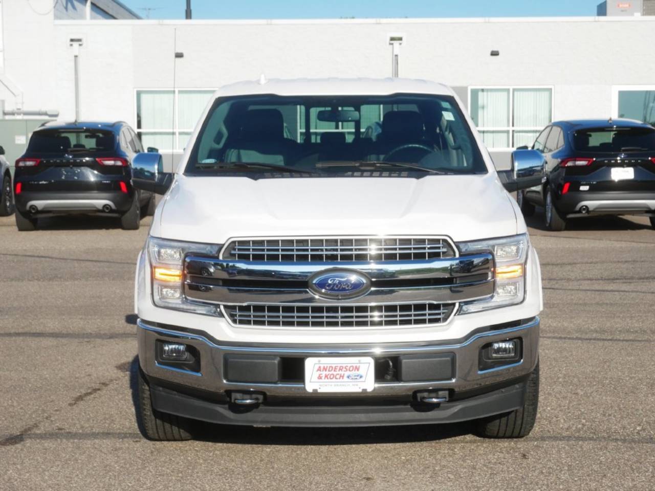 Used 2018 Ford F-150 Lariat with VIN 1FTEW1E56JKD69059 for sale in North Branch, Minnesota