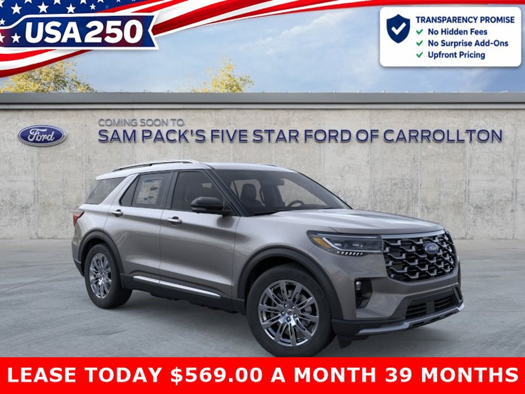 New 2026 Ford Explorer Platinum