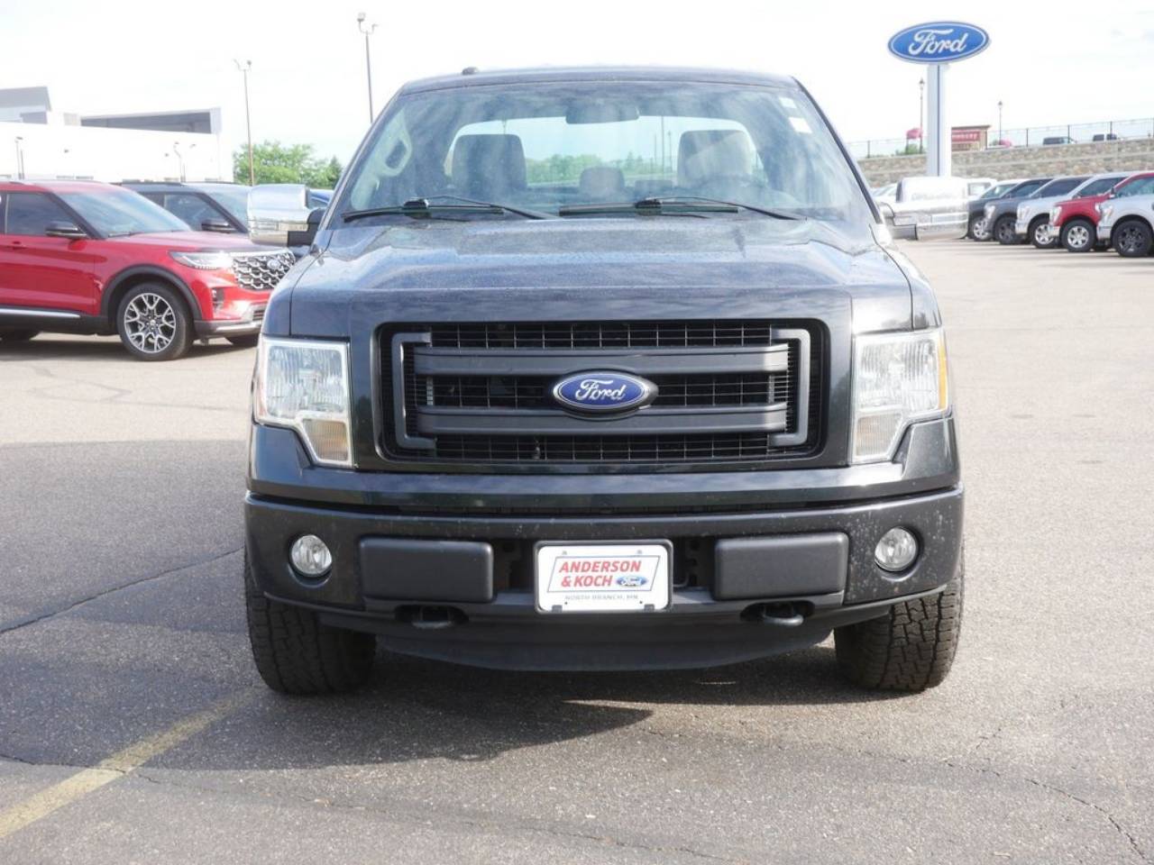 Used 2013 Ford F-150 STX with VIN 1FTFX1EF4DFD03665 for sale in North Branch, MN