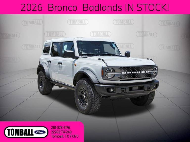 2026 Ford Bronco Badlands