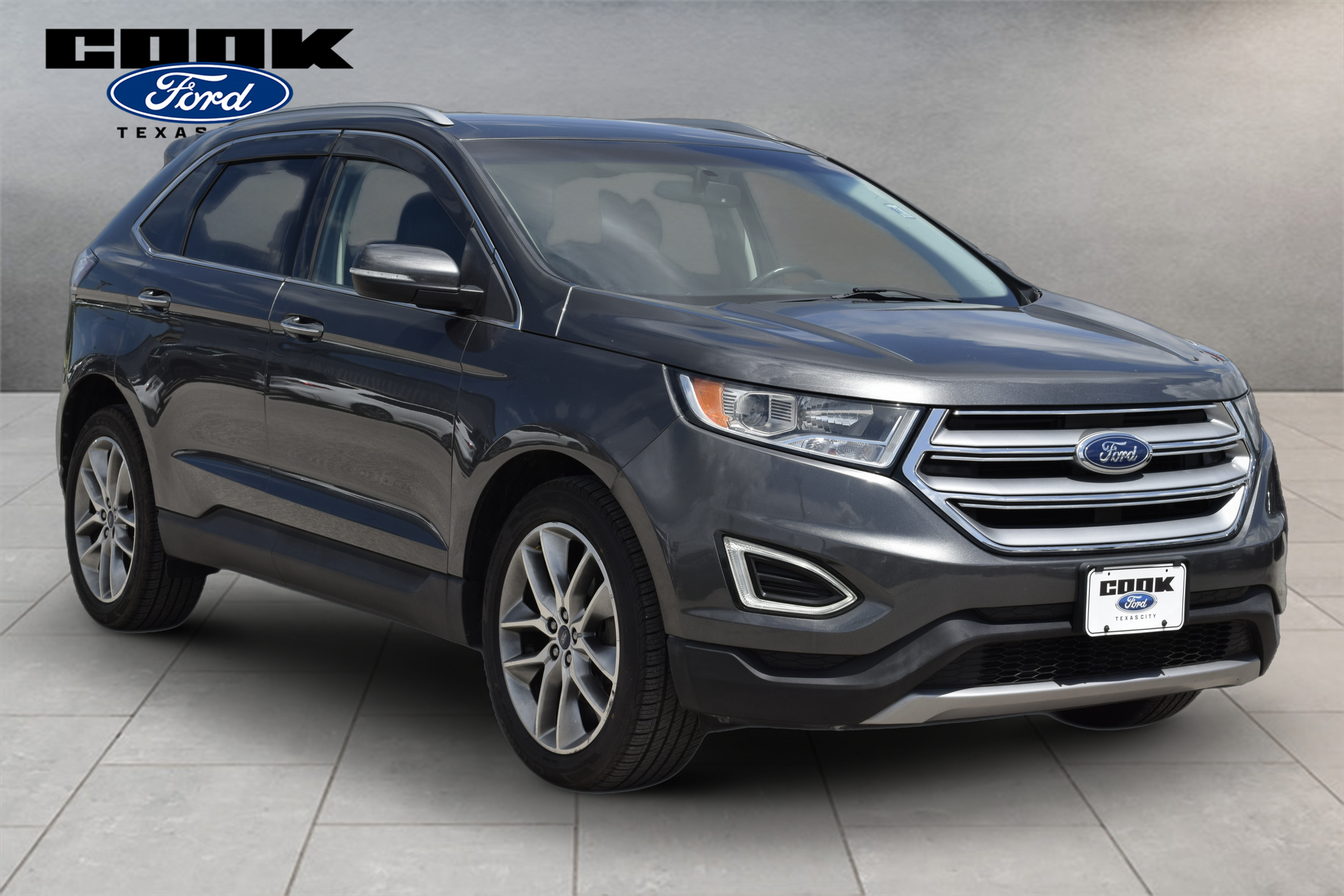Used 2018 Ford Edge Titanium with VIN 2FMPK3K99JBC19931 for sale in Texas City, TX