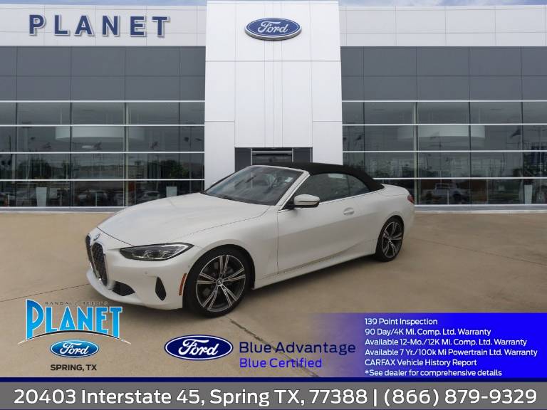 2021 BMW 4 Series 430I Convertible