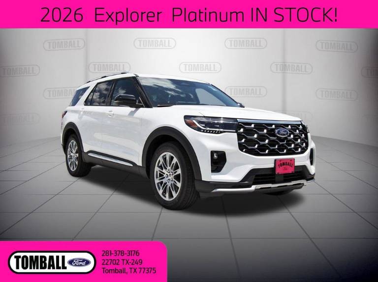 2026 Ford Explorer Platinum