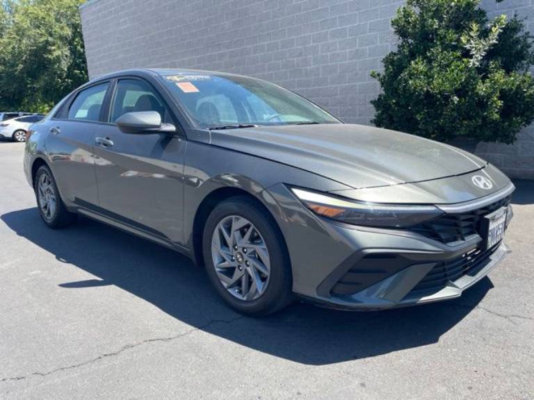 2024 Hyundai Elantra Hybrid Blue