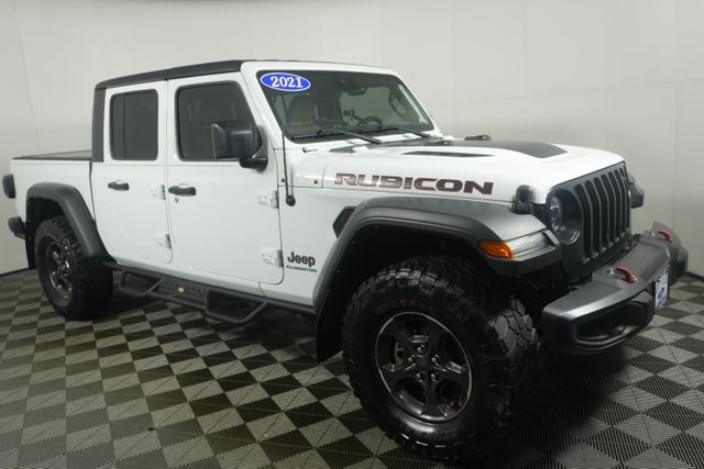 Used 2021 Jeep Gladiator Rubicon with VIN 1C6JJTBGXML584416 for sale in Kansas City