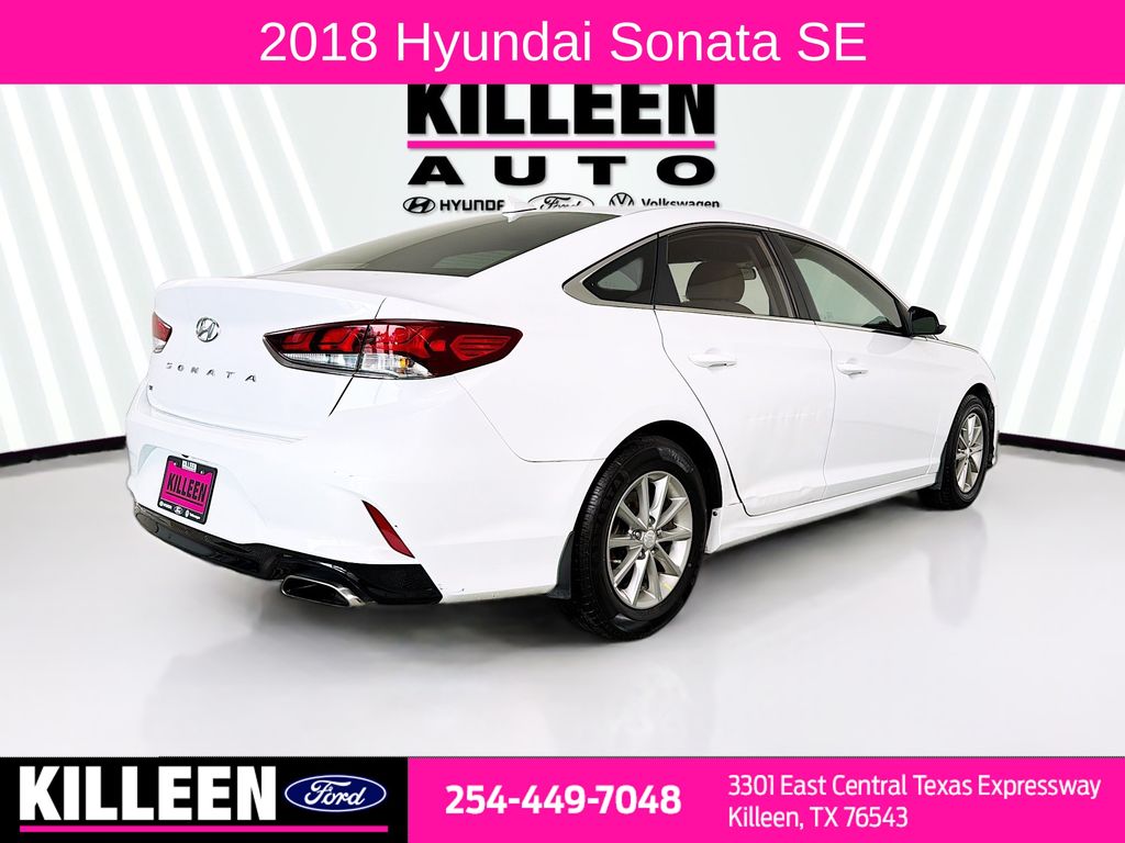 Used 2018 Hyundai Sonata SE with VIN 5NPE24AF7JH703982 for sale in Killeen, TX