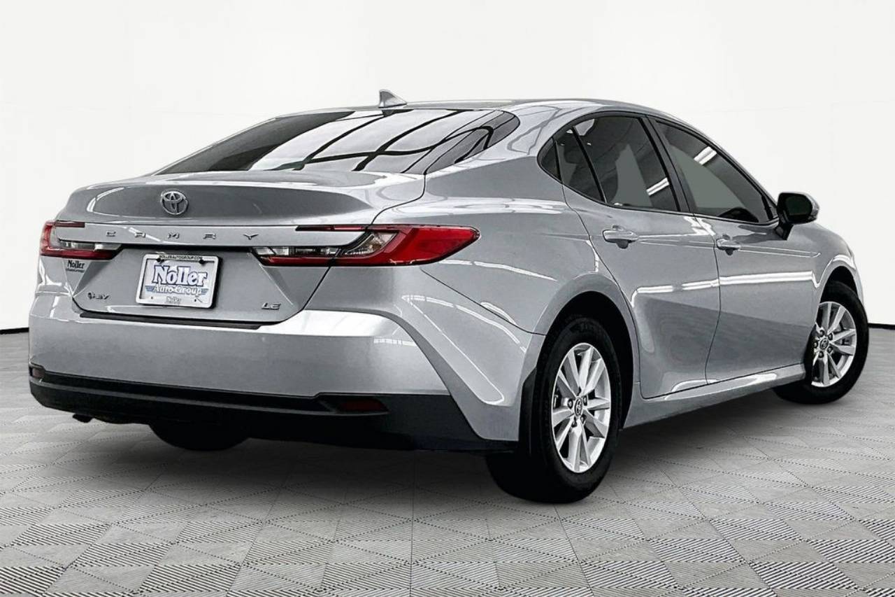 Certified 2025 Toyota Camry LE with VIN 4T1DAACKXSU184551 for sale in Kansas City
