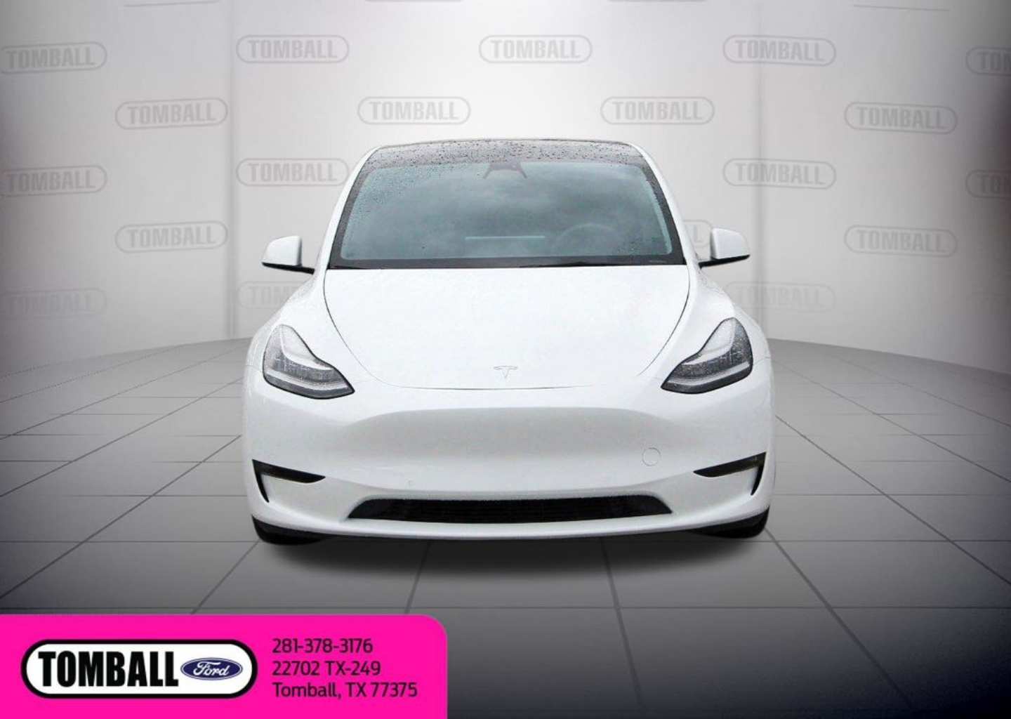 Used 2021 Tesla Model Y Long Range with VIN 5YJYGDEE2MF242967 for sale in Tomball, TX