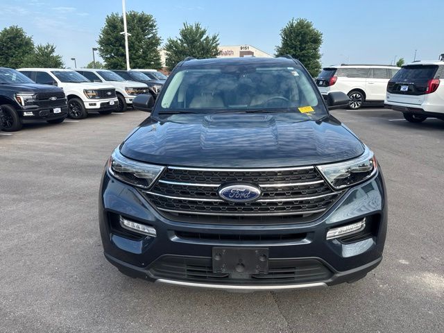 Used 2023 Ford Explorer XLT with VIN 1FMSK8DH6PGB91499 for sale in Kansas City