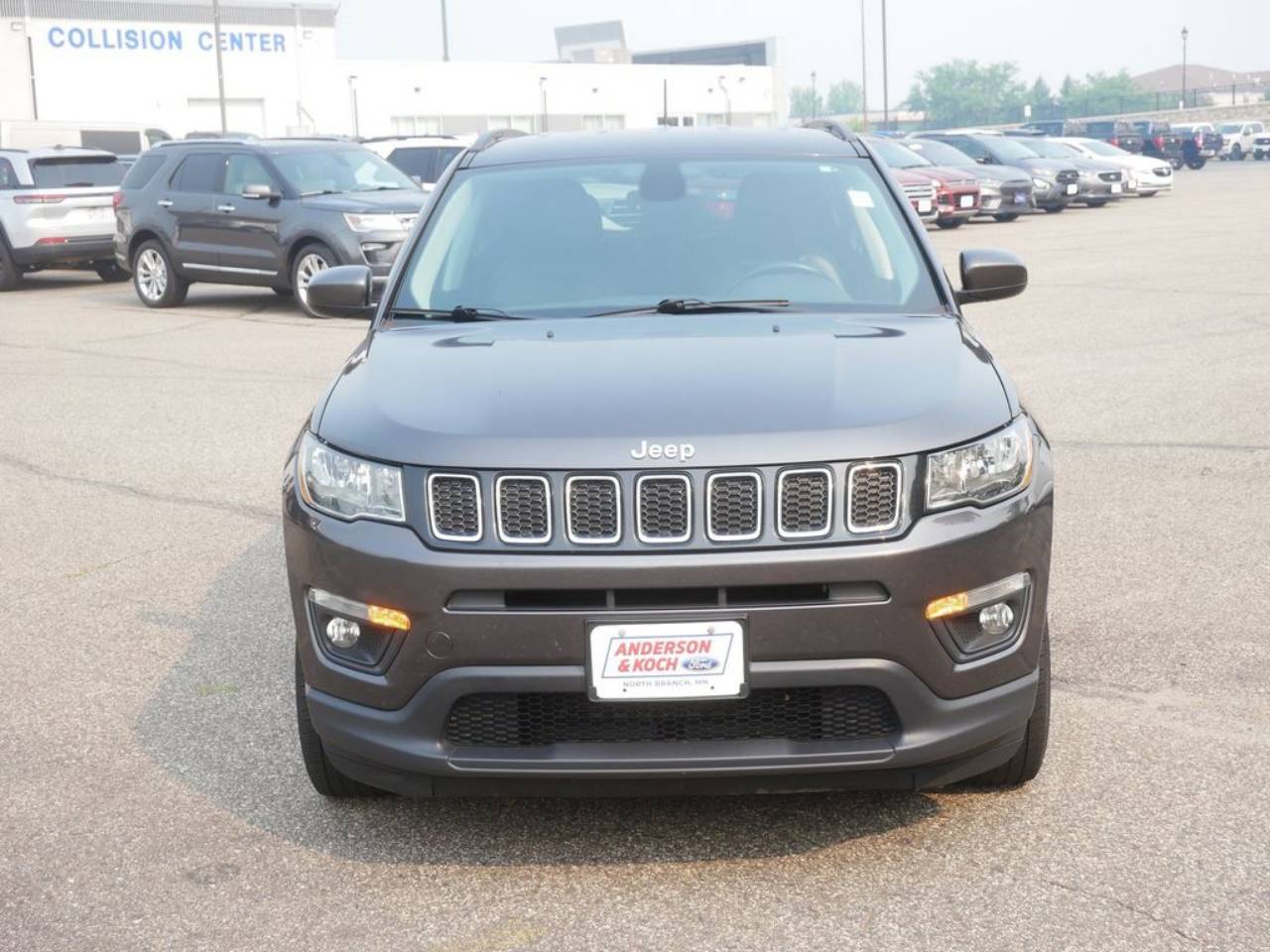 Used 2018 Jeep Compass Latitude with VIN 3C4NJDBB5JT180718 for sale in North Branch, Minnesota
