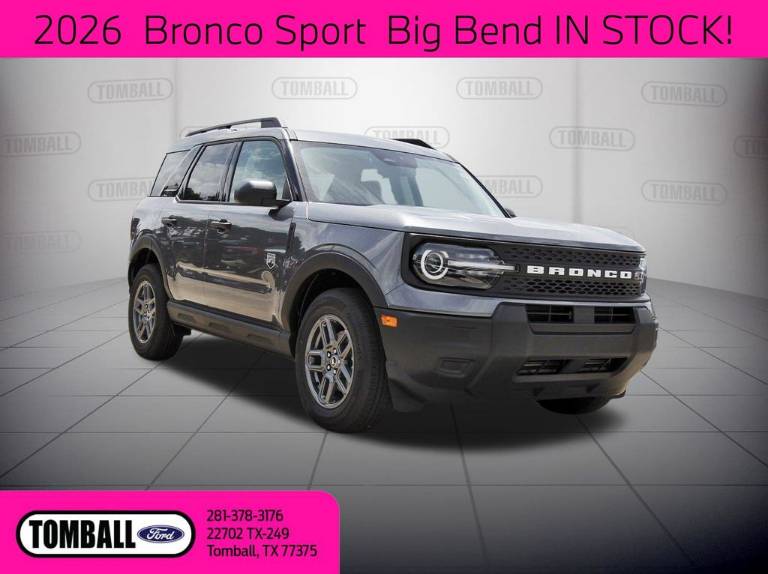 2026 Ford Bronco Sport BIG Bend