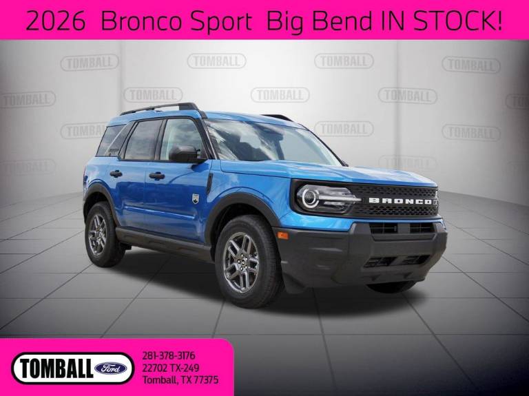 2026 Ford Bronco Sport BIG Bend