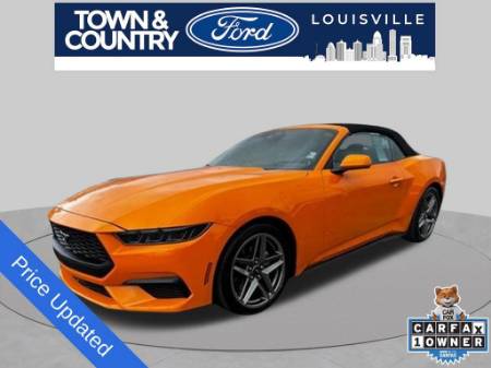 2026 Ford Mustang EcoBoost® Convertible Orange Fury