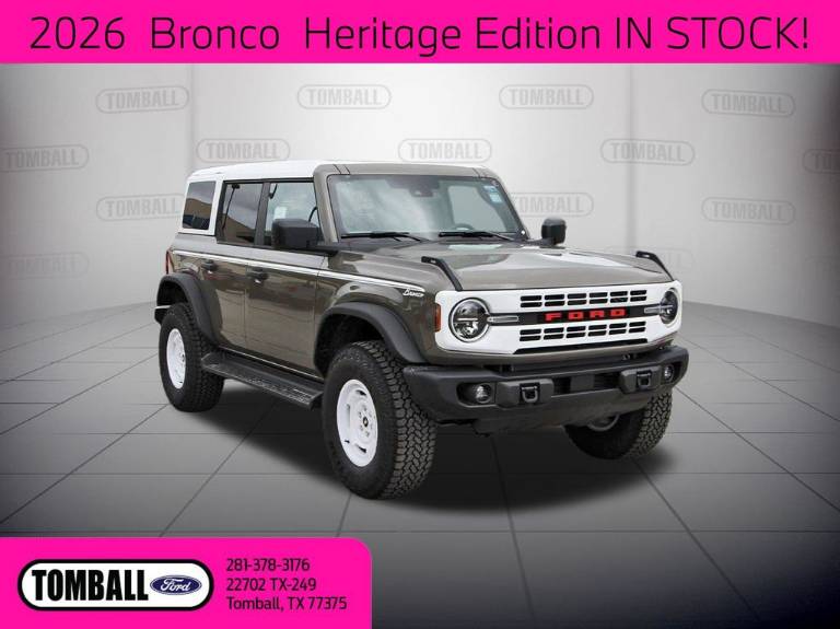 2026 Ford Bronco Heritage Edition