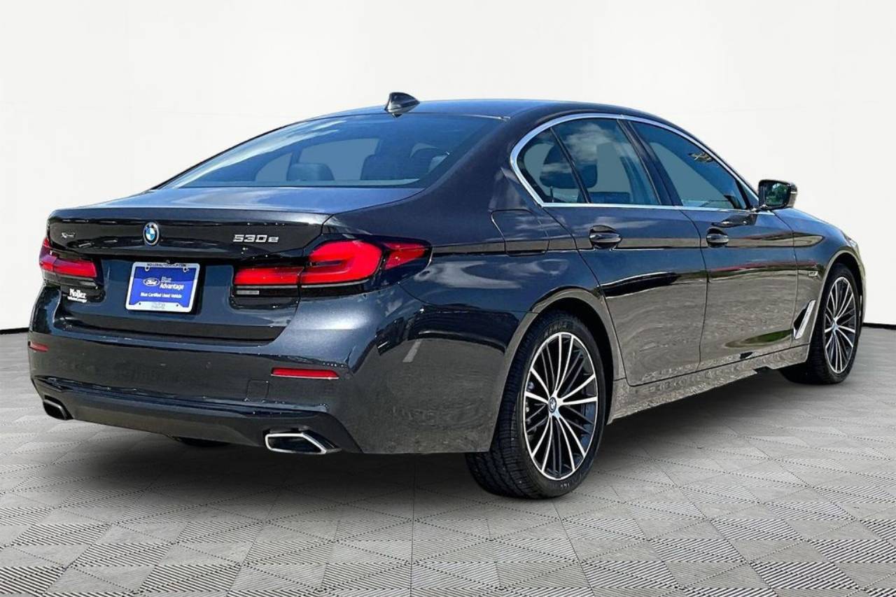 Certified 2023 BMW 5 Series 530e with VIN WBA33AG0XPCL99988 for sale in Kansas City