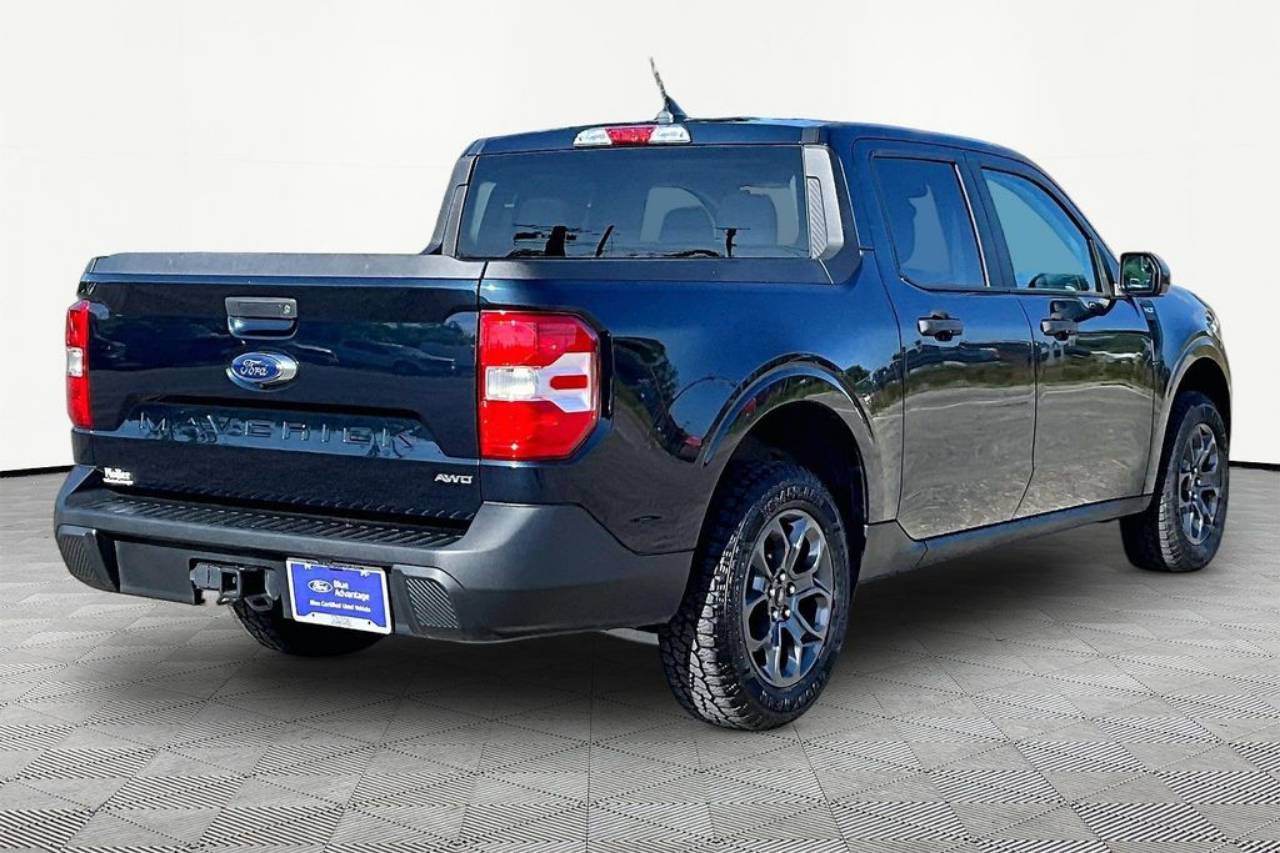 Certified 2022 Ford Maverick XLT with VIN 3FTTW8F97NRA90450 for sale in Kansas City