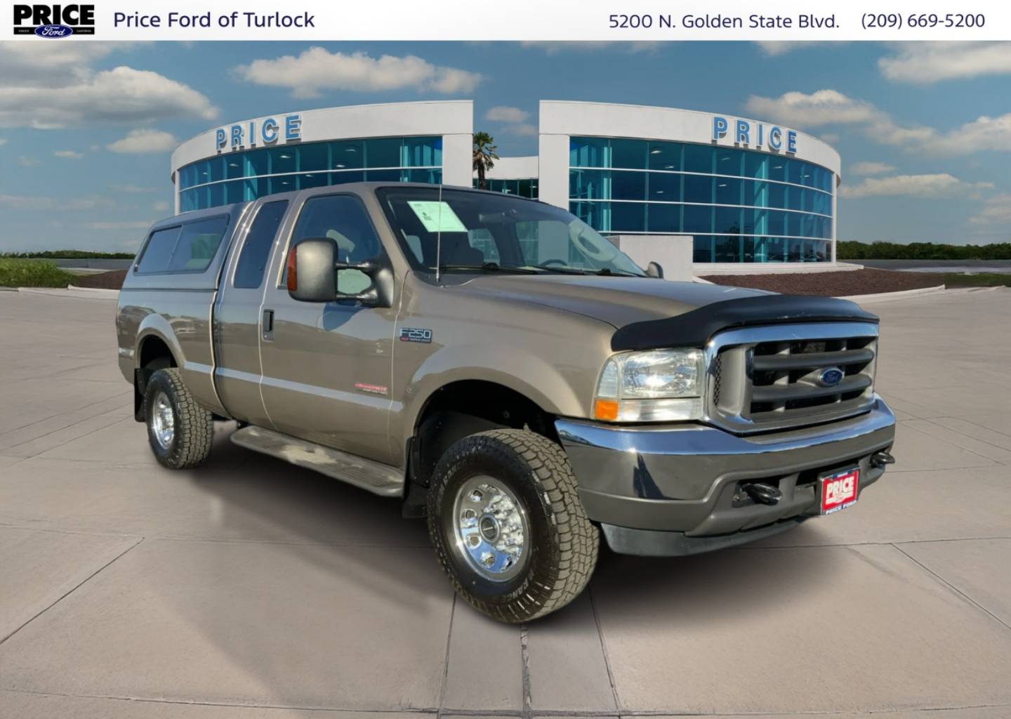Used 2004 Ford F-250 Super Duty XLT with VIN 1FTNX21P14EB41662 for sale in Turlock, CA
