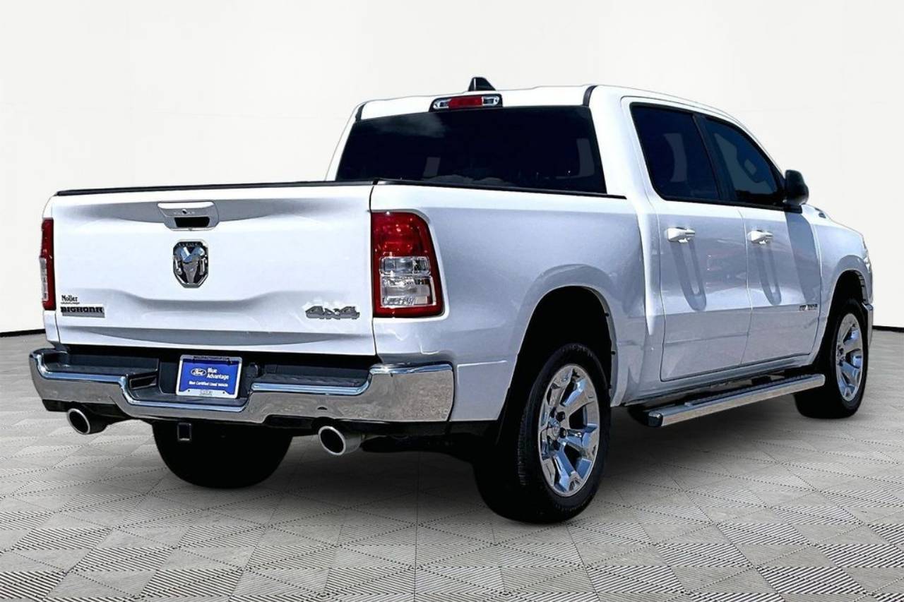 Certified 2022 RAM Ram 1500 Pickup Big Horn/Lone Star with VIN 1C6SRFFT5NN457505 for sale in Kansas City