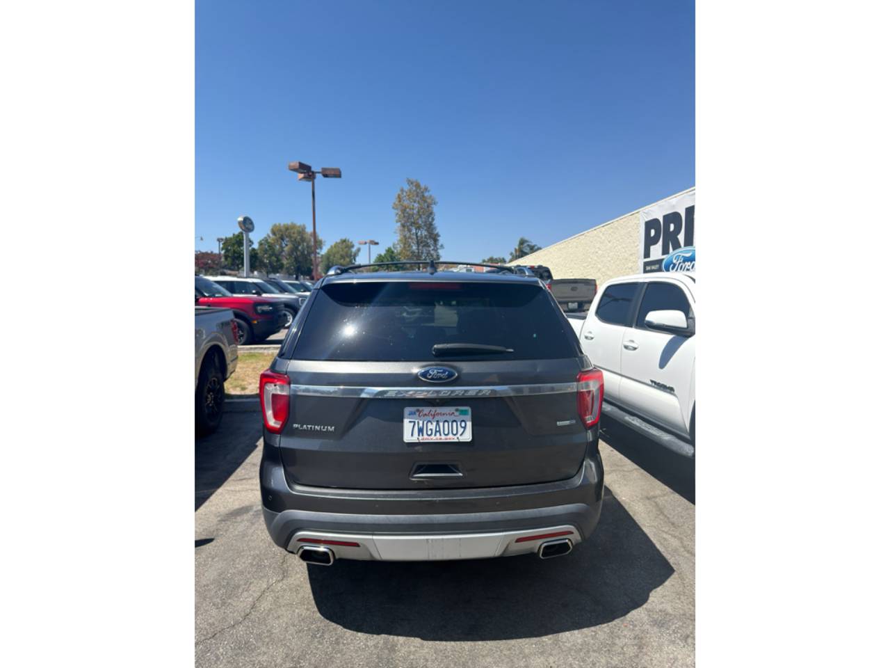 Used 2016 Ford Explorer Platinum with VIN 1FM5K8HT4GGB80268 for sale in Simi Valley, CA