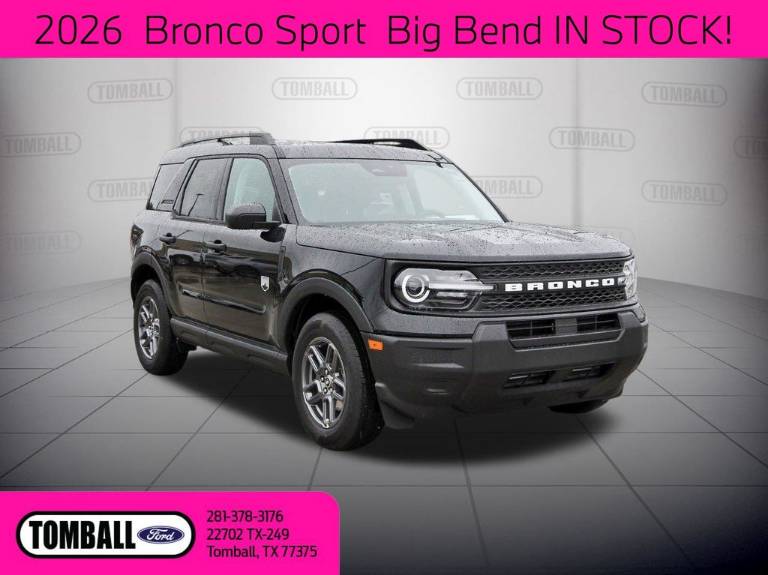 2026 Ford Bronco Sport BIG Bend