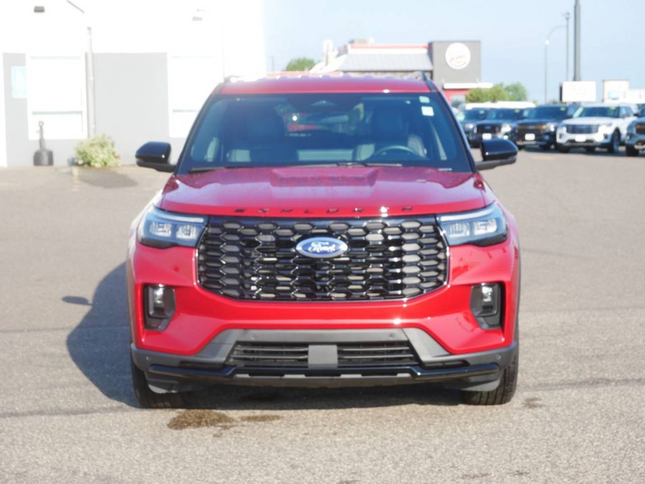 Used 2025 Ford Explorer ST-LINE with VIN 1FMUK8KHXSGB97441 for sale in North Branch, Minnesota