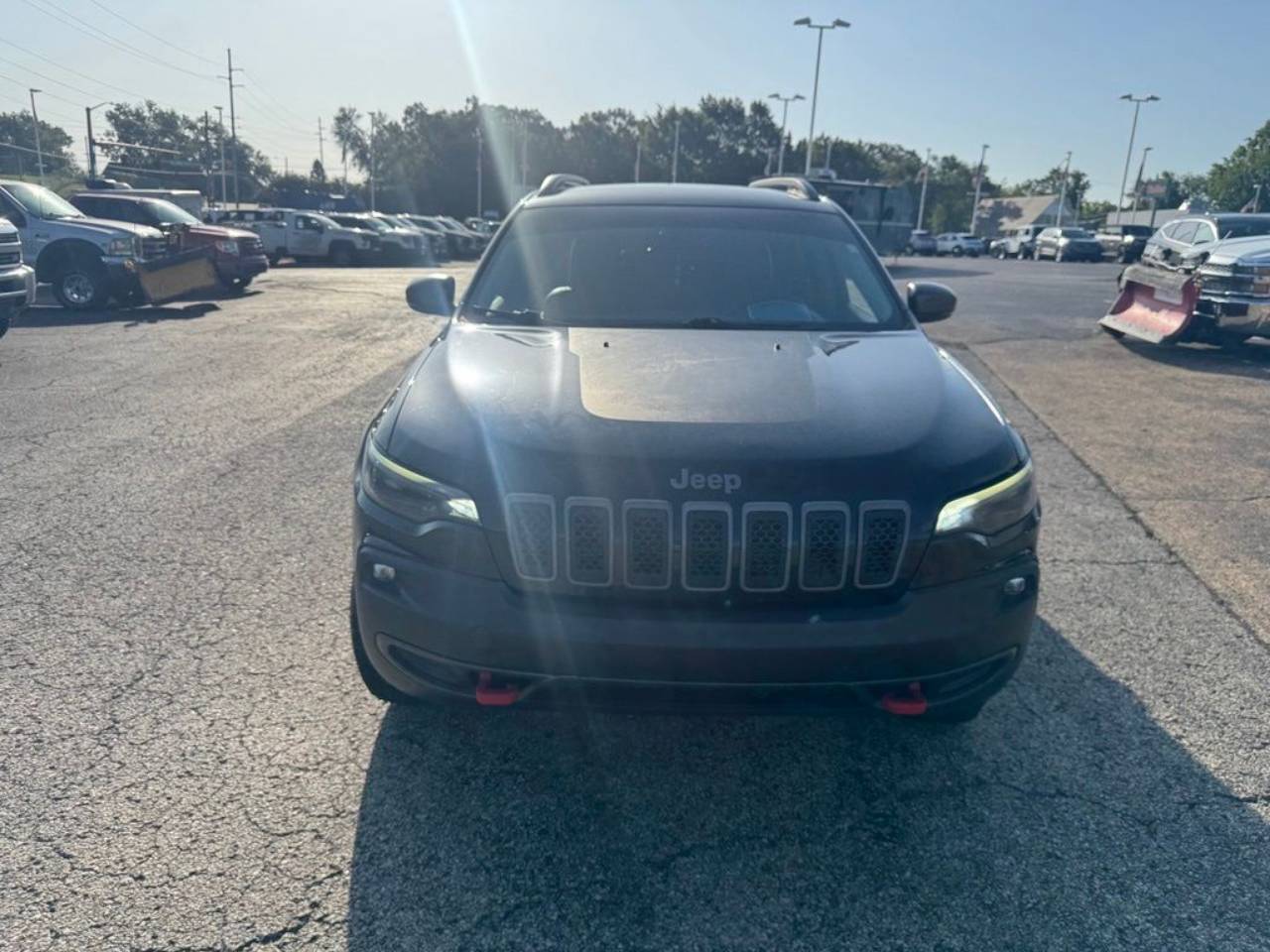 Certified 2020 Jeep Cherokee Trailhawk with VIN 1C4PJMBX5LD655278 for sale in Kansas City