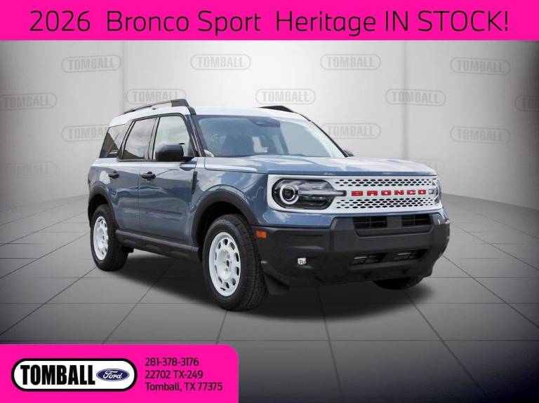 2026 Ford Bronco Sport Heritage
