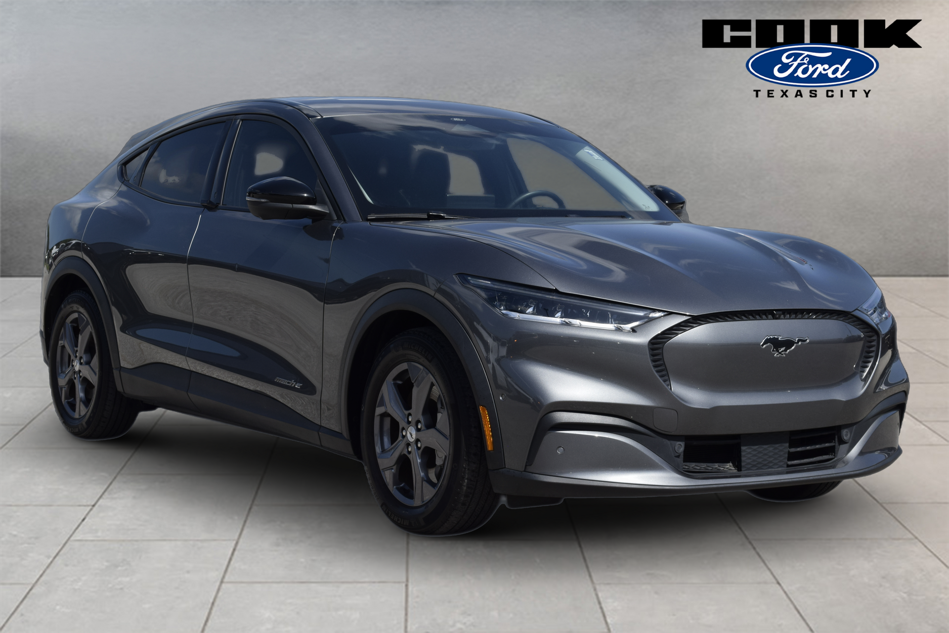 Used 2023 Ford Mustang Mach-E Select RWD with VIN 3FMTK1RM2PMA30283 for sale in Texas City, TX