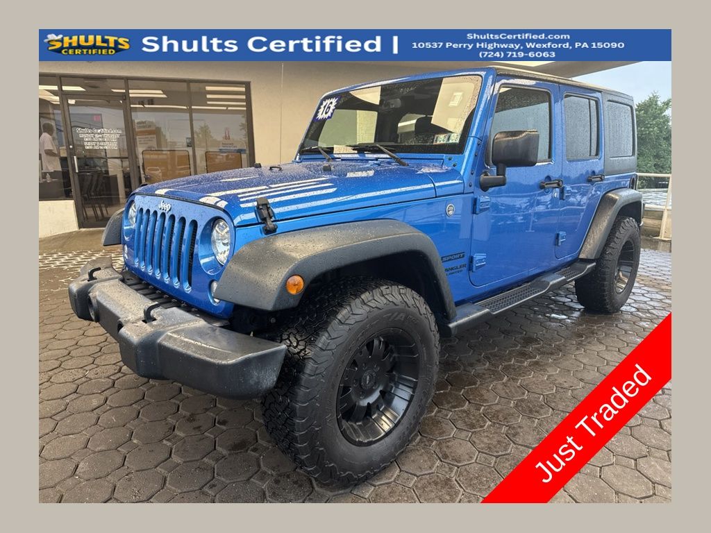 Used 2016 Jeep Wrangler Unlimited Sport