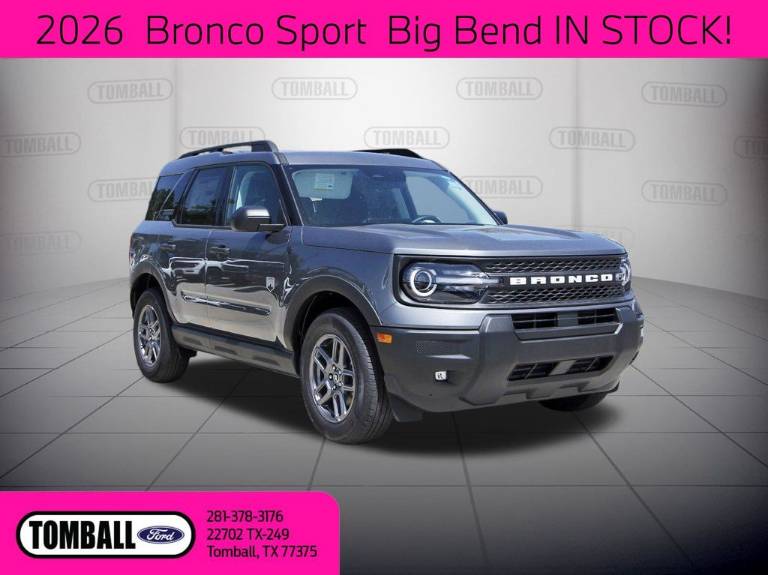 2026 Ford Bronco Sport BIG Bend