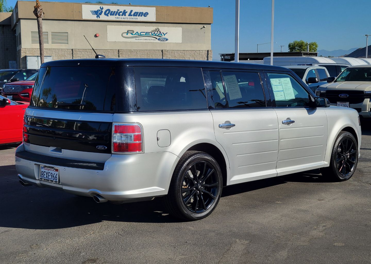 Certified 2018 Ford Flex SEL with VIN 2FMGK5C87JBA10978 for sale in Riverside, CA