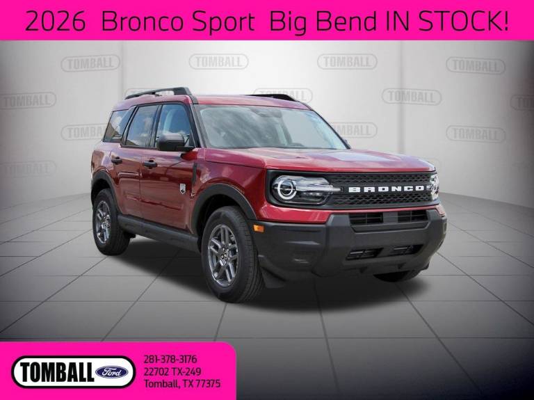 2026 Ford Bronco Sport BIG Bend