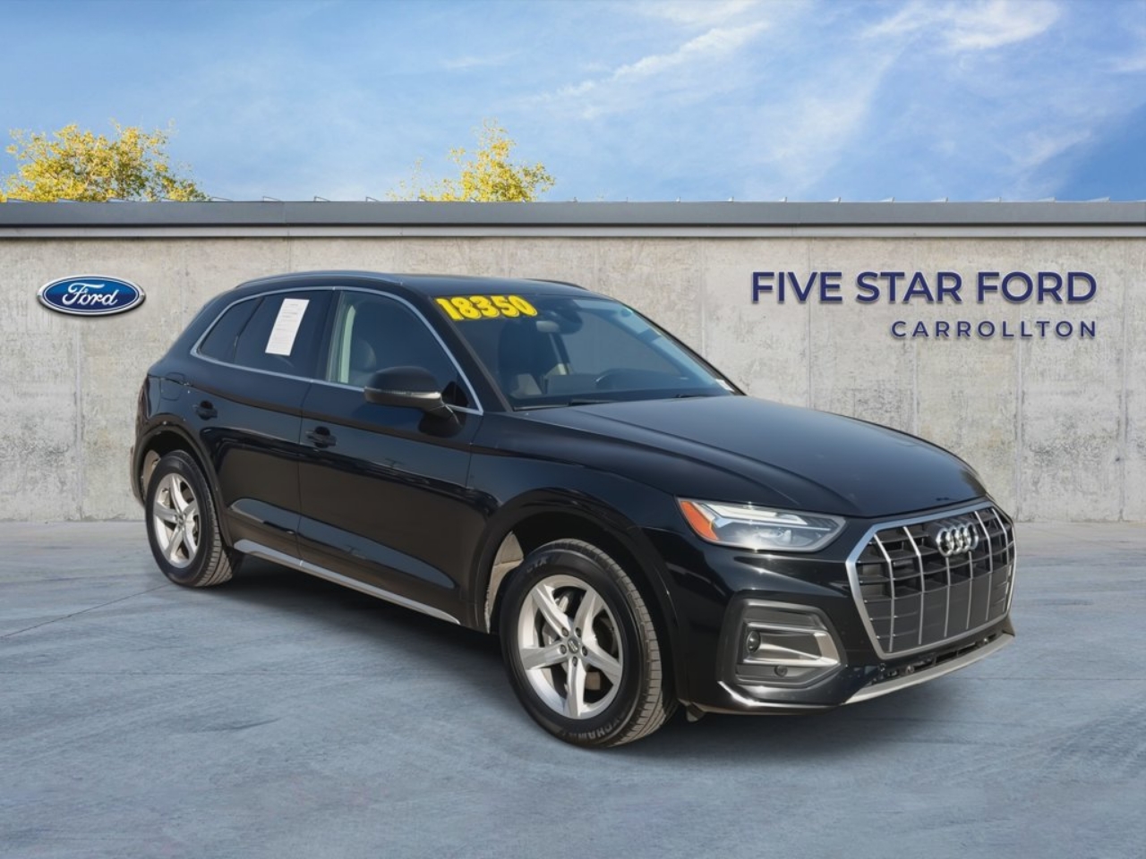 Certified 2021 Audi Q5 Premium with VIN WA1AAAFY7M2001980 for sale in Carrollton, TX