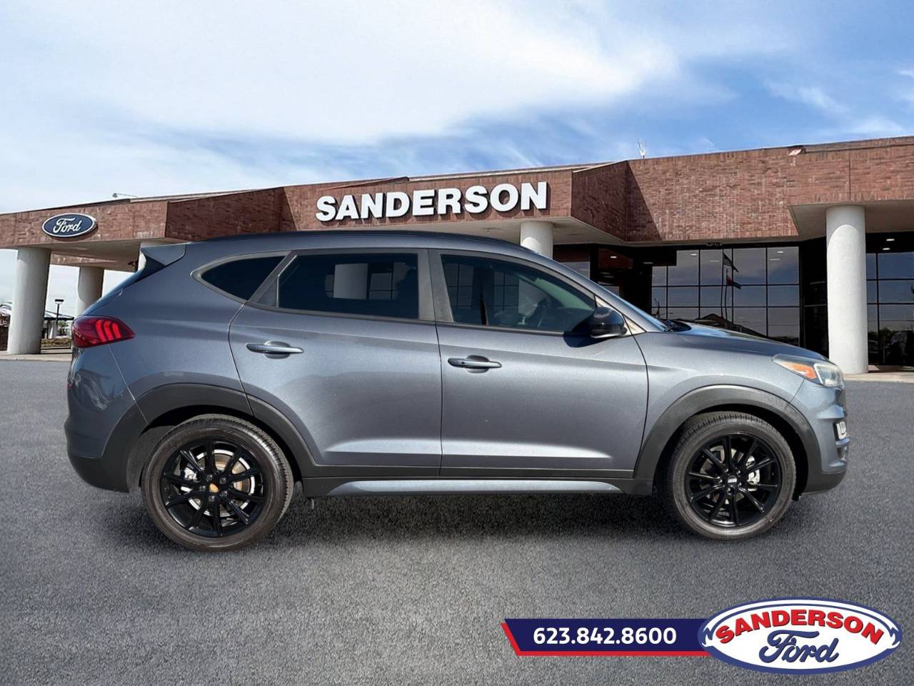 Used 2019 Hyundai Tucson Night with VIN KM8J33AL0KU925164 for sale in Glendale, AZ