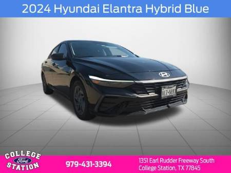 2024 Hyundai Elantra Hybrid Blue