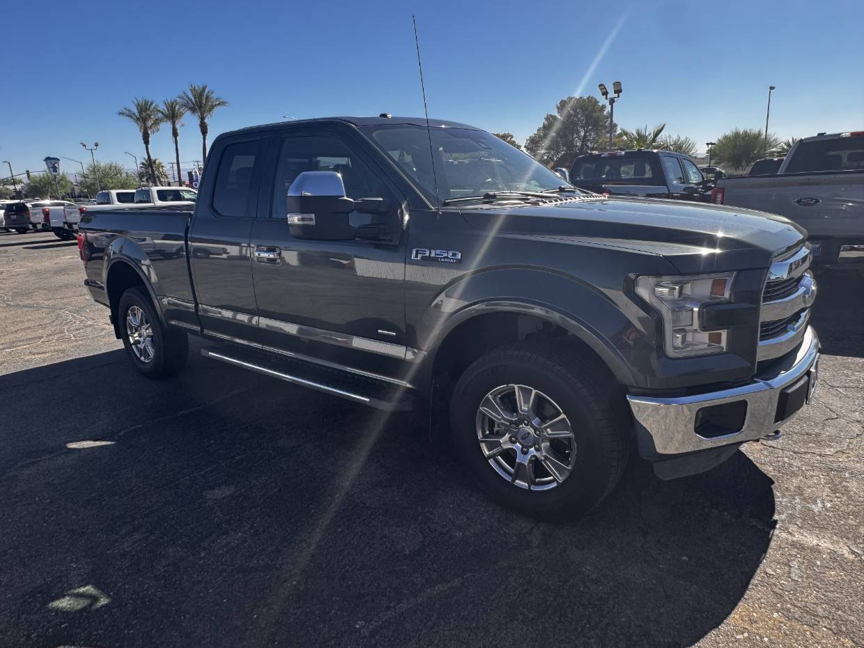 Used 2015 Ford F-150 Lariat with VIN 1FTFX1EG1FFA88936 for sale in Ridgecrest, CA