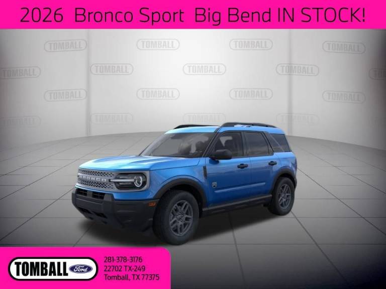 2026 Ford Bronco Sport BIG Bend