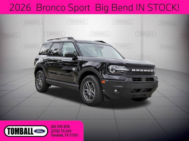 2026 Ford Bronco Sport BIG Bend