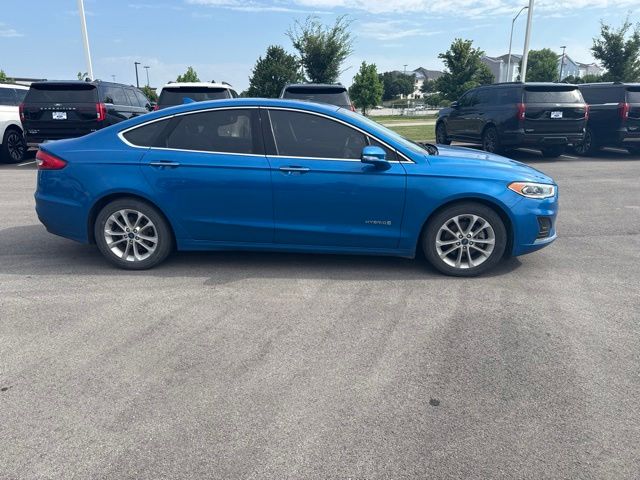Used 2019 Ford Fusion Hybrid SEL with VIN 3FA6P0MU0KR181581 for sale in Kansas City