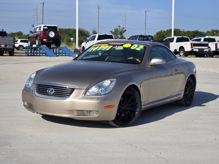 2002 Lexus SC 430 2DR CONV