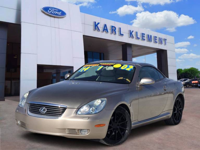 2002 Lexus SC 430 2DR CONV