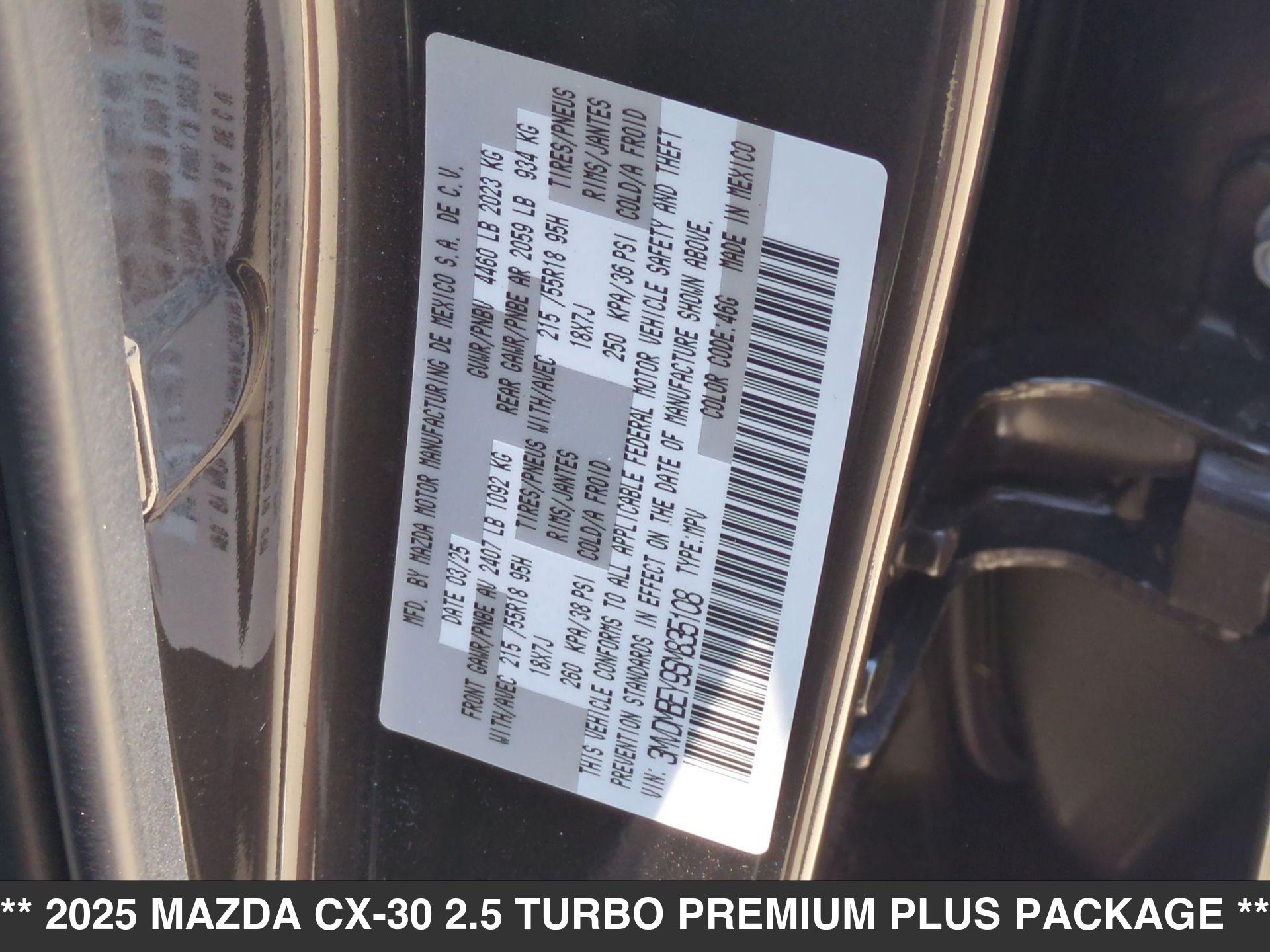 2025 Mazda CX-30 Turbo Premium Plus - Photo 25