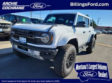 2026 Ford Bronco RAPTOR 4 DOOR ADVANCED 4X