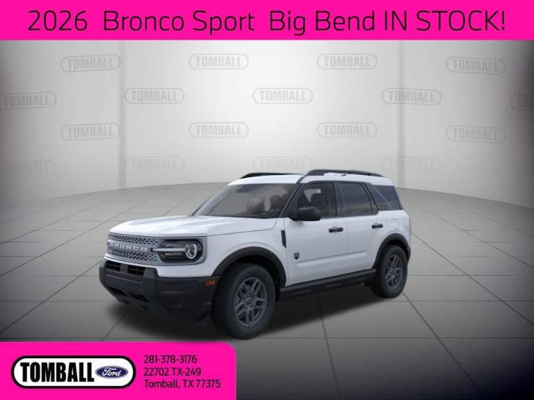 2026 Ford Bronco Sport BIG Bend