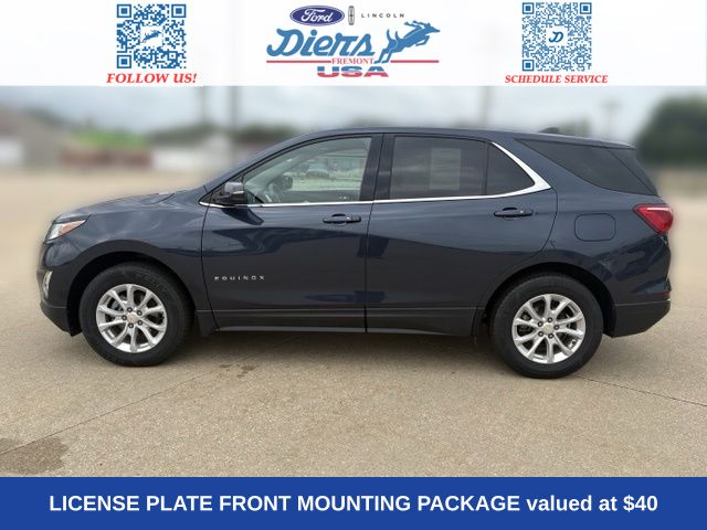 Used 2018 Chevrolet Equinox LT with VIN 3GNAXSEV1JL387475 for sale in Fremont, NE