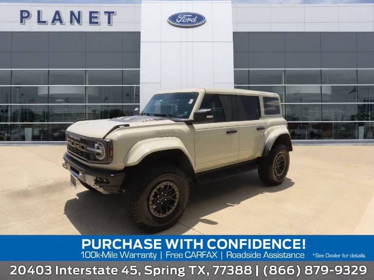 2025 Ford Bronco Raptor 4 Door Advanced 4X4