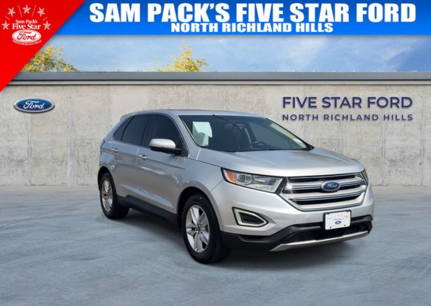 Used 2016 Ford Edge SEL with VIN 2FMPK3J90GBB66448 for sale in North Richland Hills, TX